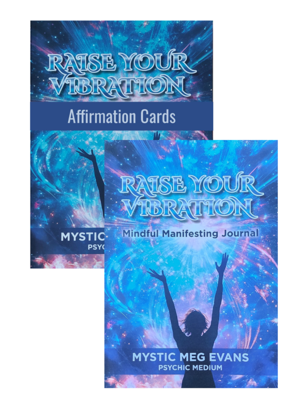 Raise Your Vibration - Mindful Manifesting Journal and Affirmation Cards